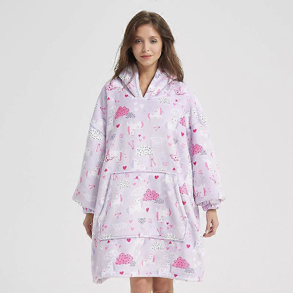 Hupullinen Paita Ylisuuri Huppari Peittohuppari SYR232 adult 92cm