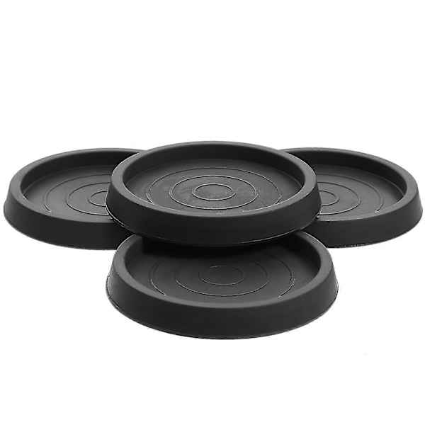 4pcs Coaster Cup Furniture Round Furniture Coaster Stopper For Preventing Sliding Rubber Couch Coaster