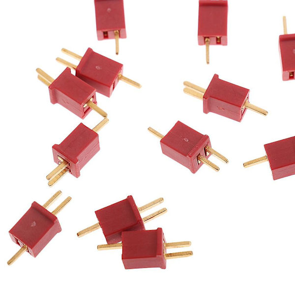 6x10 Par Ultra Mini T-plugg Deans-kontakter Micro Deans-plugg Deans