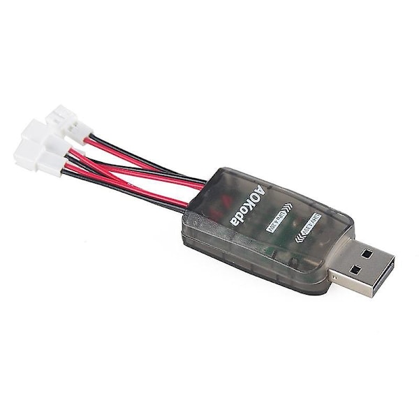 AOKoda CX405 4CH Micro USB Batterioplader Til 1S E010 Tiny Whoop Lipo LiHV Batteri