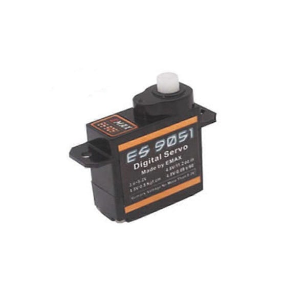 6 stk. Emax ES9051 4,3g Digital Mini Servo til RC Model