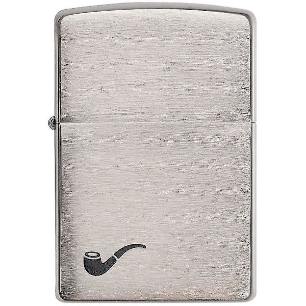 Stearinlys Pipe Lighter Børstet Krom