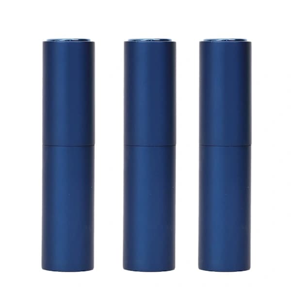 3 kpl suihkepullo - 10 ml - sininen
