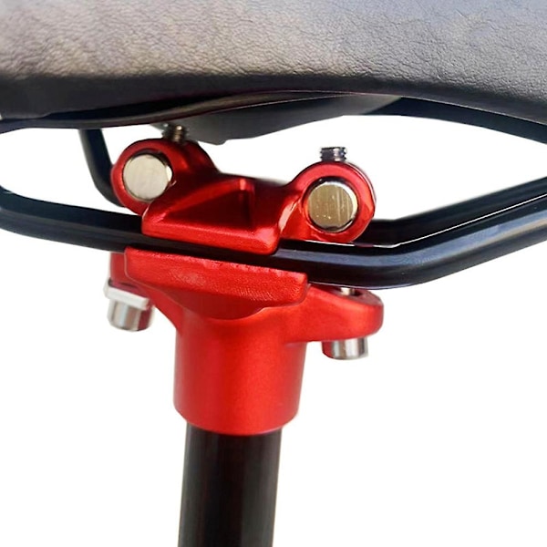 Meijun Sadelstolpe för Cykel, Fjädrande Sadelstolpe i Aluminium, Justerbar Sadelstolpe för Landsvägscykel