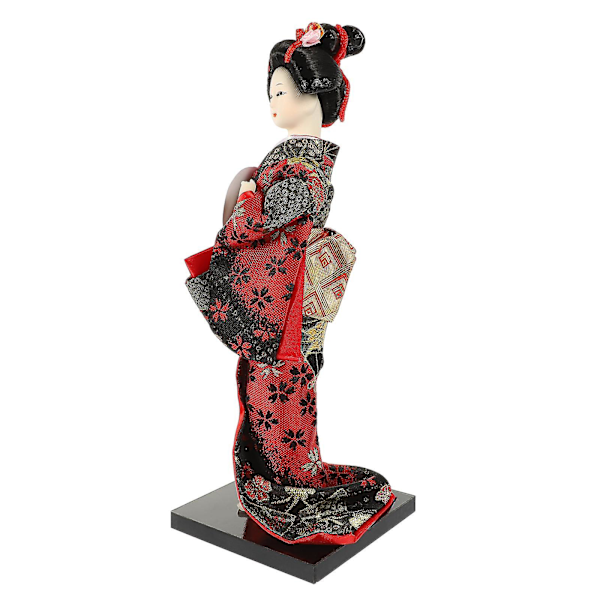 Geisha Japansk Dekoration Vintage Bokhylla Dekorera Dockor Hem Tyg Artistisk Flicka Flickor Hantverk