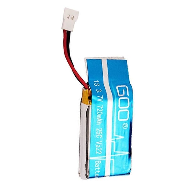 3.7V 720mAh Batteri för XK K123 K124 V931 6CH Borstlös RC Helikopter