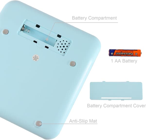 Stor kalkulator, solcelle- og batteridrevet, 12-sifret display, store multifunksjonstaster