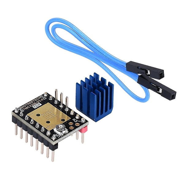 BIGTREETECH TMC2208 V3.0 UART Mode Stepper Motor StepStick Driver til Reprap 3D Printer Del