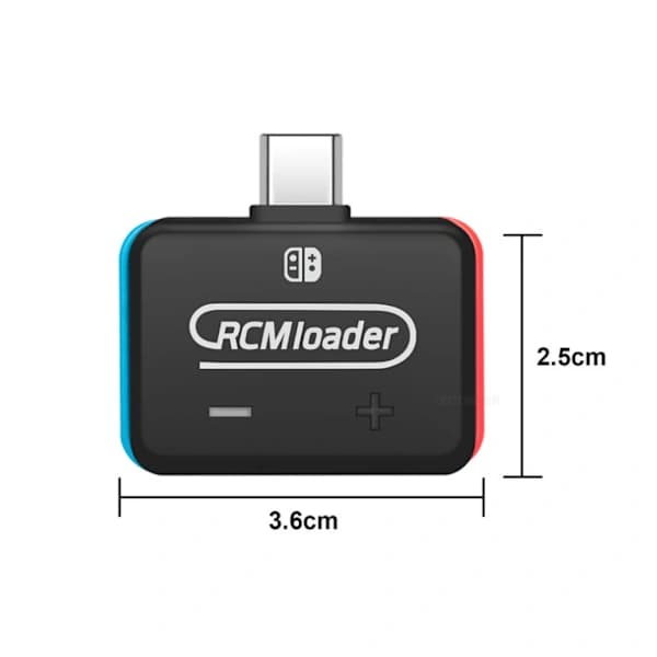 V5 RCM Loader Auto Clip Jig-værktøj til Switch NS-konsol med USB-kabel indbygget program
