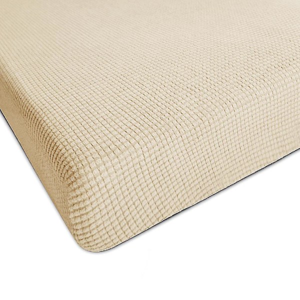 2 kpl Sovan Futon-istuinpehmusteen suojus, sohvan liukuesuojus, suoja, kermanvärinen, koko S