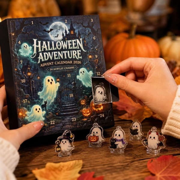 Halloween Spøkelsesfigur Blindboks Julekalender