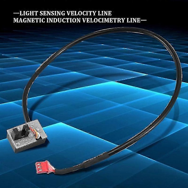 Løbebåndshastighedssensor Kabel 3-polet Lys Sensor Tachometer Magnetisk Induktion Hastighedssensor Til Løbebånd PK