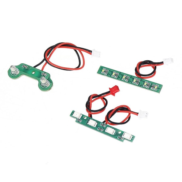 Wltoys 284161 1/28 RC Bil Reservedel LED Lys Frontlykt Sett 2552 Kjøretøy Modeller Reservedeler Tilbehør