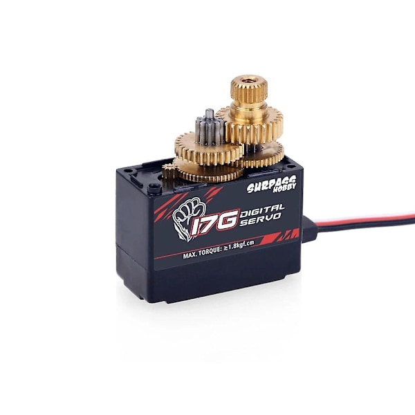 Surpass-Hobby S0017M 17G Digital styrservo med metallkuggar för vingförsedda fläktflygplan RC-båt