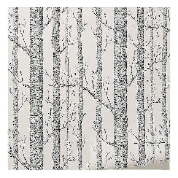 Birch Tree Wallpaper Modern Decor Wall Paper Roll Forest Wood Wallpapers For Bedroom