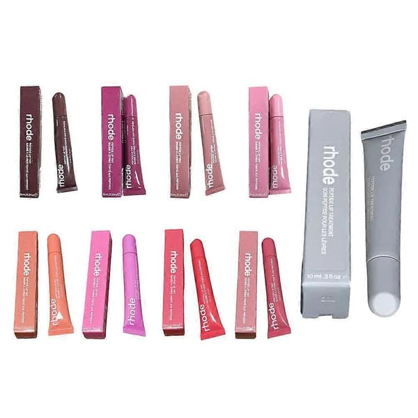 Rhode Lip Gloss Peptide Läppvård Salty Tan Ny Original