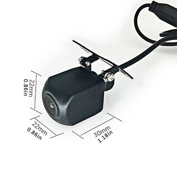 Bakkamera för bil, vattentät WiFi 170 grader, backkamera med dashcam, HD nattseende, mini för iPhone Android 12V bilar