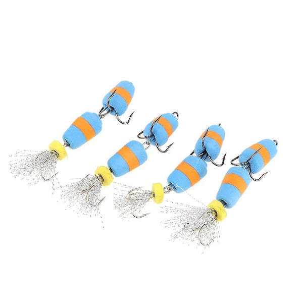 4 st Toppvattenbeten Flytande Bete Crankbaits Jerkbaits Mjuka Beten Swimbaits