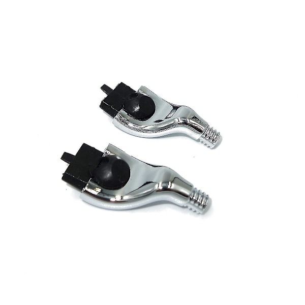 Magyfosia Chrome Silver Mach 3 Razorhodetilkobling Kompatibel DIY Barberingshåndtak Holder og 3-lags Skjeggbladadapter