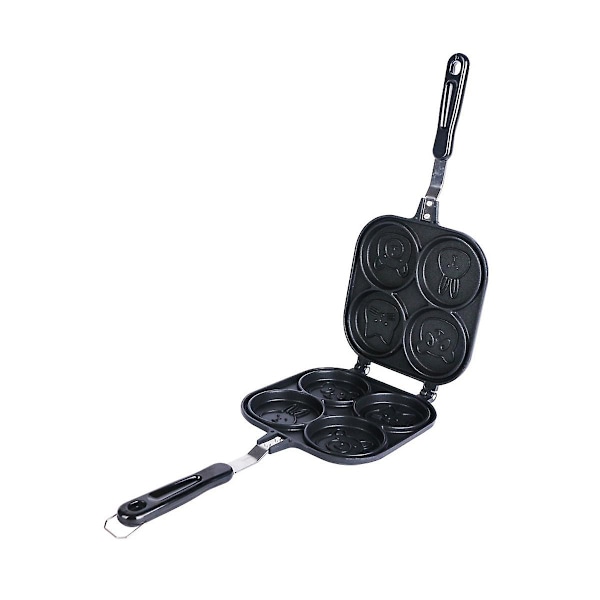 Æg Stegepande Dobbeltsidet Pandekage Form Grillpande Pandekagepande Non-stick Dyr Pandekage Maker Mi