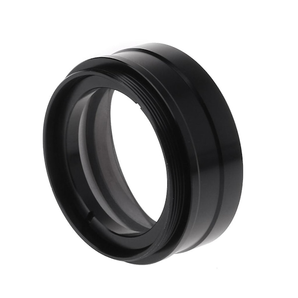 C-fäste 0,5x Mikroskop Tillbehörsobjektivlins 42mm Mikroskoptillbehör