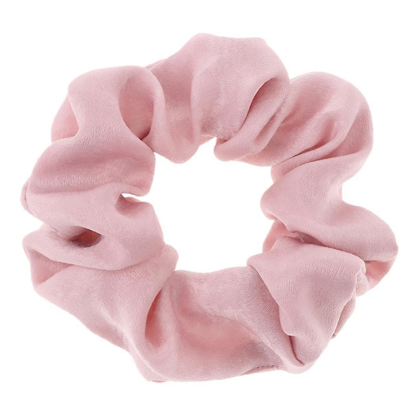 Silk Feel -hiuspanta Elastisilla Hiustarrat Pehmeä Hiusnauha Poninhäntäpidike Vaaleanpunainen