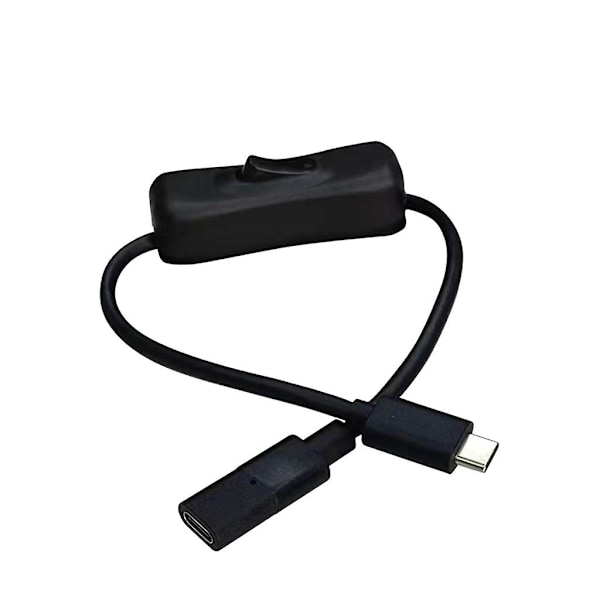 USB-C Kabel 20V 5A 100W USB Type-C til Type-C Hann Laderkabel Strømadapter