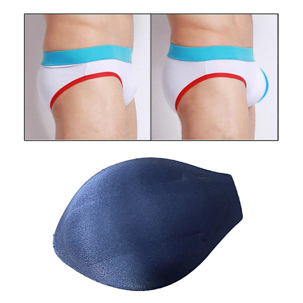 3xmen Underbukser Forbedrende Kop Bulge Beskyttende Svamppude 3d Trunks Blå