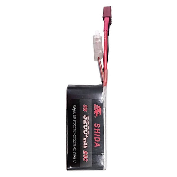 11.1V 3S1P 3200MAH 25C T-liitin Lipo-akku MJX 14301 14302 14303 14209 14210 RC-auton osiin