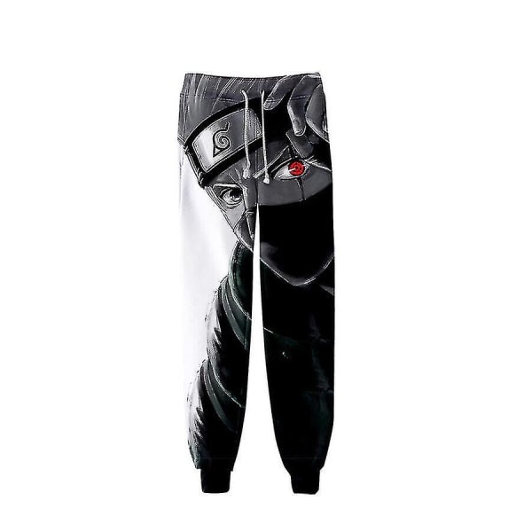 3d- printed Naruto Hatake Kakashi Sweatshirt Huvtröja Pullover Byxor Vuxna Cosplay Costume-c Trousers S