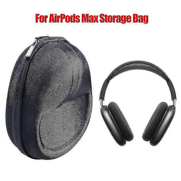Bärbar Hård Förvaringsväska Skyddande Fodral Bärbox För -Airpods Max Headset