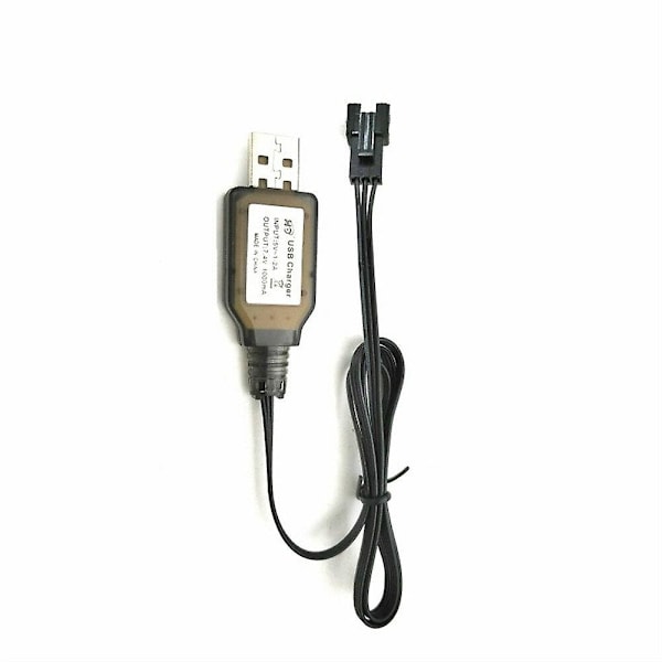SG PINECONE FORSET 1612 WPL WP14 1/16 RC Auton Osat USB-laturi Latauskaapeli 7.4V 1612-055 Ajoneuvot
