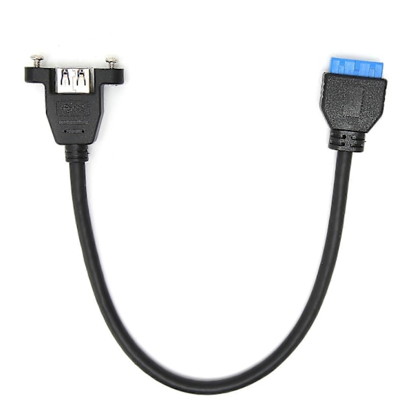 Adapter Cable 5Gpbs ABS USB3.0 SingleEnded Female 20 Pin 30mm Data Transmission Line