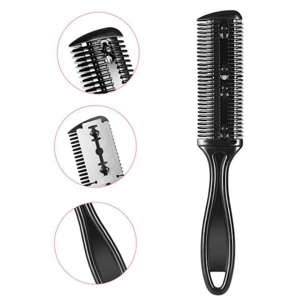 Barberkniv til udtynding og trimning af hår