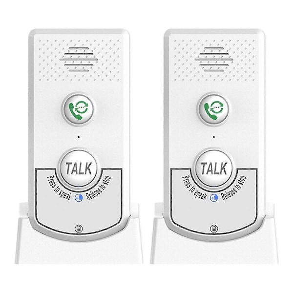 Trådløse Intercom for Hjemmet - Toveis Stemme, Langdistanse, Eldre