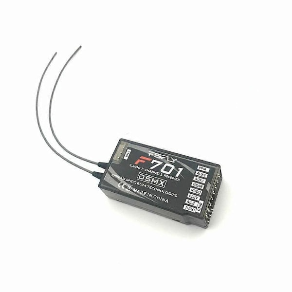F701 2.4GHz 7CH Ultra Lang Rækkevidde PPM DSMX/DSM2 RC Modtager til JR Spektrum DX6I DX7 DX9 Sender