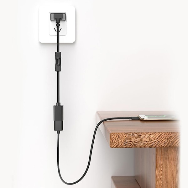 USB-C Kabel 20V 5A 100W USB Type-C til Type-C Hann Laderkabel Strømadapter