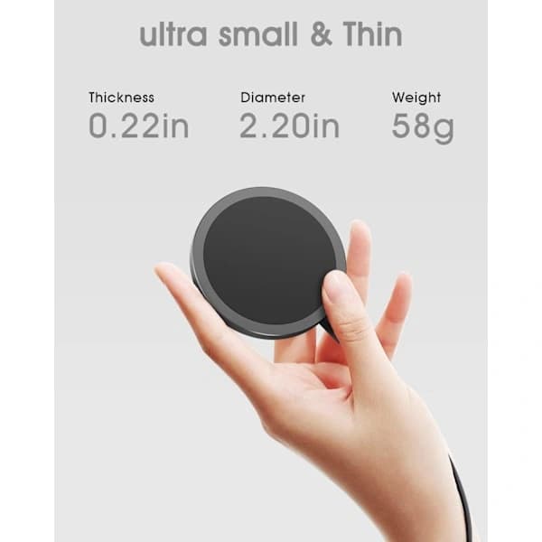 iPhone 15W magnetisk trådløs lader med en Type-C-kabel