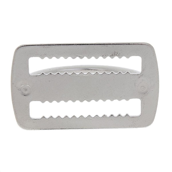 4x Dykkevektbelteholder i 316 rustfritt stål, 5 cm, med D-ringsele