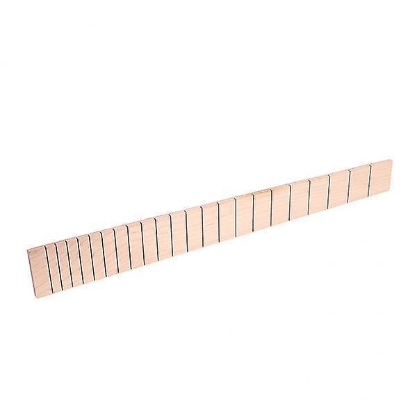 2x Maple Træ 22 Bånd Guitar Gribebræt