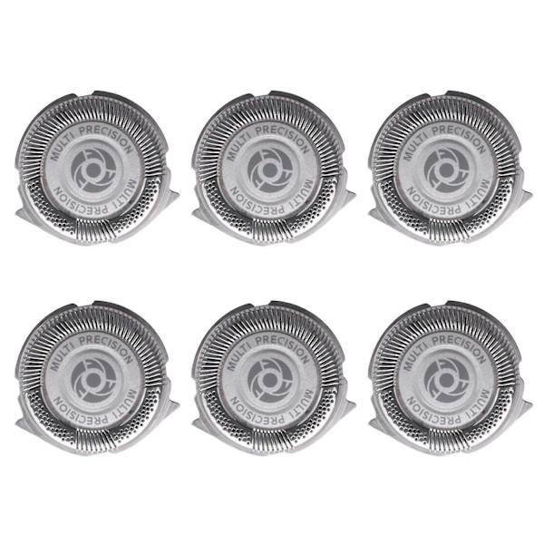 6 stk SH50/52 erstatningsblad for 5000 elektriske barbermaskiner, s5370, s5660, s5590, s5290