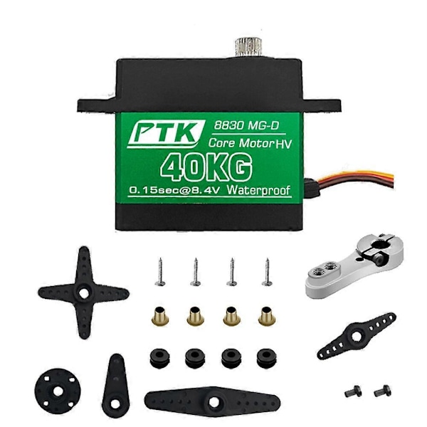 PTK8830 SSG-D 40kg Metallinen Digitaalinen Ohjausvaihde Suuri Vääntömomentti Korkea Jännite 8.4V Lento- ja Muu Malli