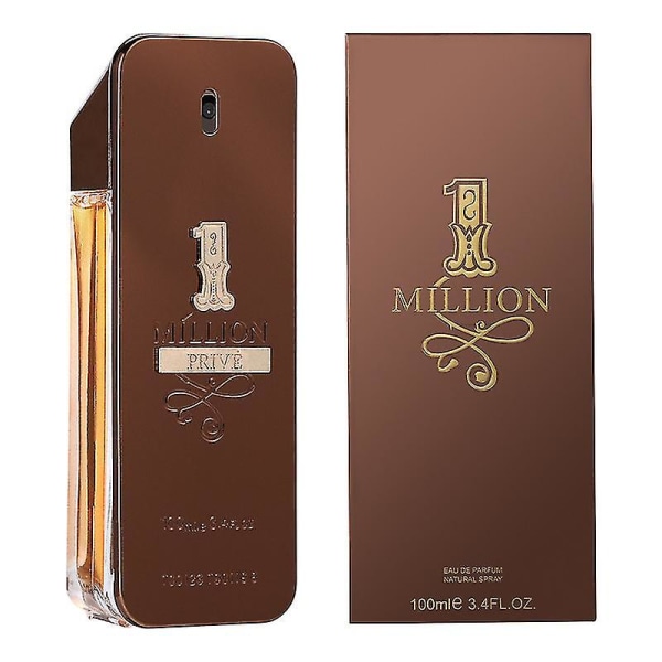 Nytt gränsöverskridande varumärke Gold Millionaires Prive herrparfym 100 ml Temptation träsmak Lädernoteringar qd bäst 9055 Gold Millions