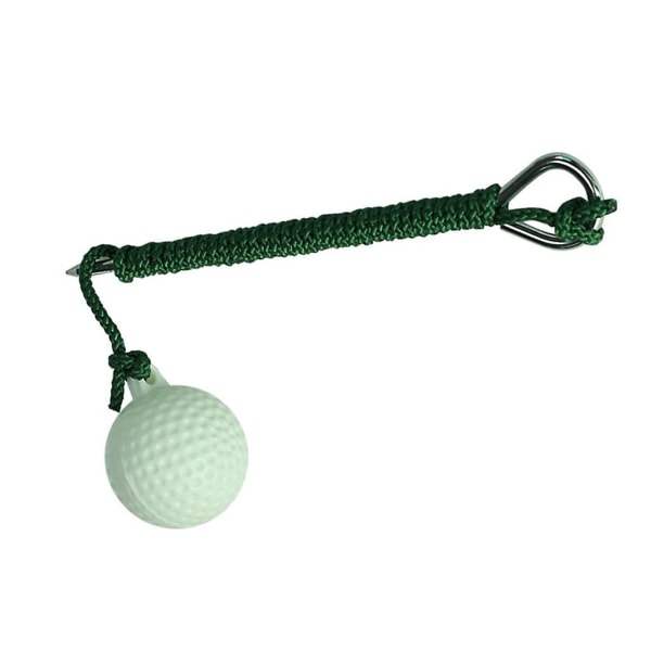 Utomhusträning Golfklubb Träning Rope Ball Swing Sport Träningsverktyg Black