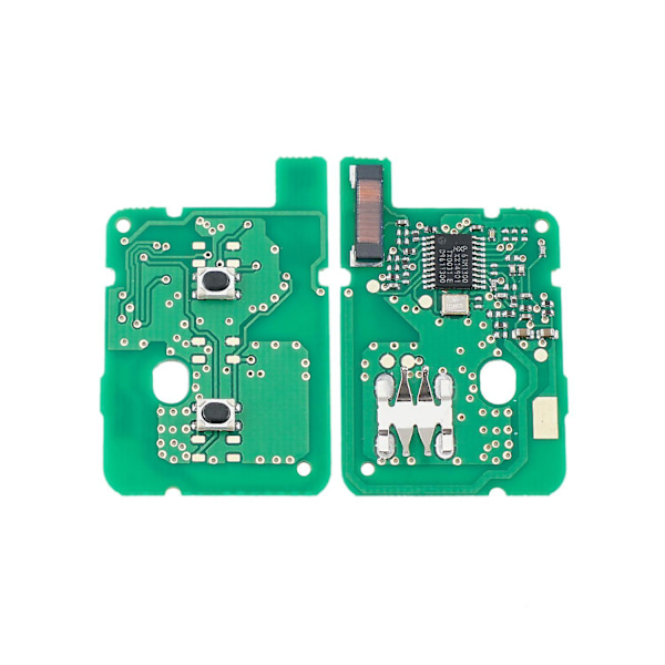 Pcf7961m 4a Chip 2 Knapper Bilnøgle Til Renault Sandero Dacia Logan Lodgy Dokker Duster Trafic Clio4 Master3 Bilnøgle