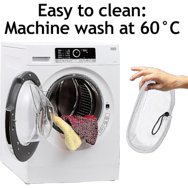 Kovat lattiat puhdistavat liinapehmusteet yhteensopivat Morphy Richards 720020 720021 720502 9 In 1 höyrypuhdistajan kanssa (4 kpl pakkaus) [hsf]