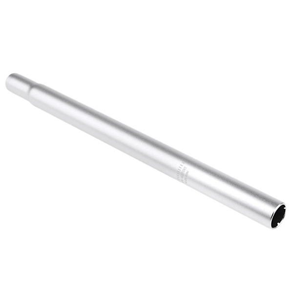 Universal Aluminium Cykel Sadelpind 25.4mm Sølv 30cm