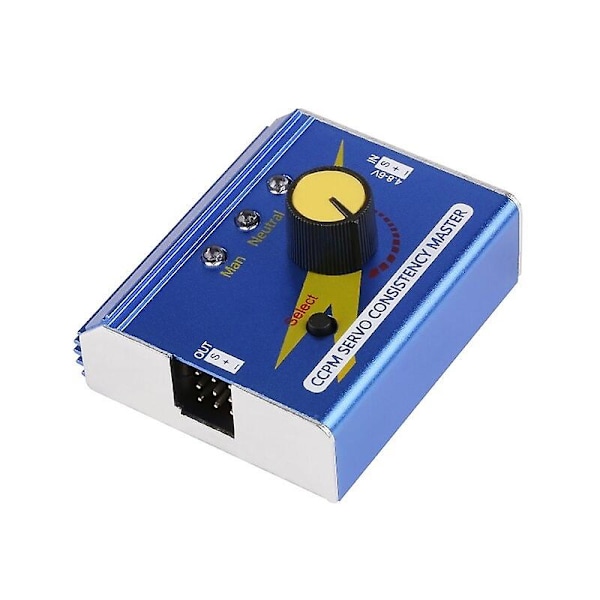Servo Tester Digital Analog Konsistens Master Multifunksjonell Sjekker Metallkasse For RC Fly