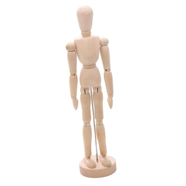 Tremodell av leddmann - Ornament L
