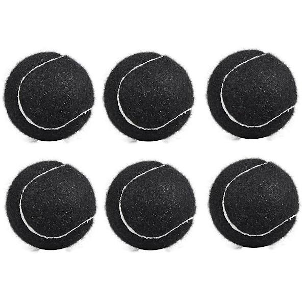 6 kpl Tennispalloja Kestäviä Joustavia Harjoituspalloja 66mm Naisille Aloittelijoille Harjoitteluun